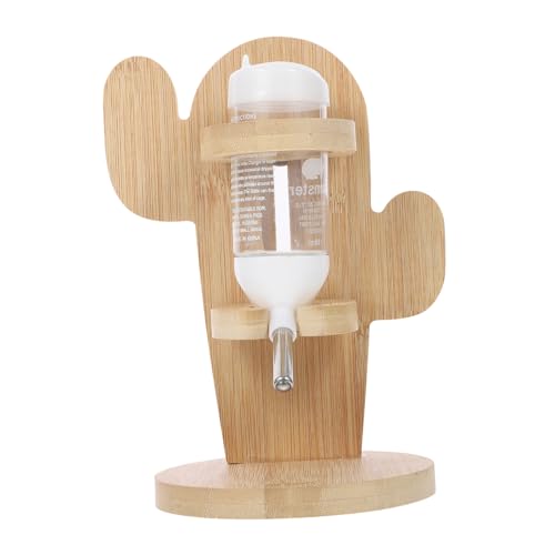 Toyvian 1Satz Stehende Hamster Wasserflasche mit Verschleißfestem Halter Praktische Tränke für Chinchillas und Kleine Haustiere zu Installieren Auslaufsicher für Käfige von Toyvian