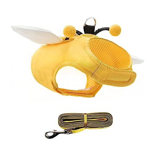 Toyvian 1Satz Verstellbares Katzengeschirr Mit Leine Atmungsaktives Und Bequemes Design Für Kleine Und Katzen Für Und Outdoor Aktivitäten von Toyvian