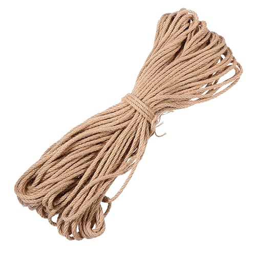 Toyvian 1Stück DIY Hanfseil für Katzenkratzsäulen Multifunktionales Strapazierfähiges Seil aus Natürlichem Jute für für Katzen Toyvian 1Stück DIY Hanfseil für Katzenkratzsäulen Multifunktionales Strapazierfähiges Seil aus Natürlichem Jute für für Katzen von Toyvian