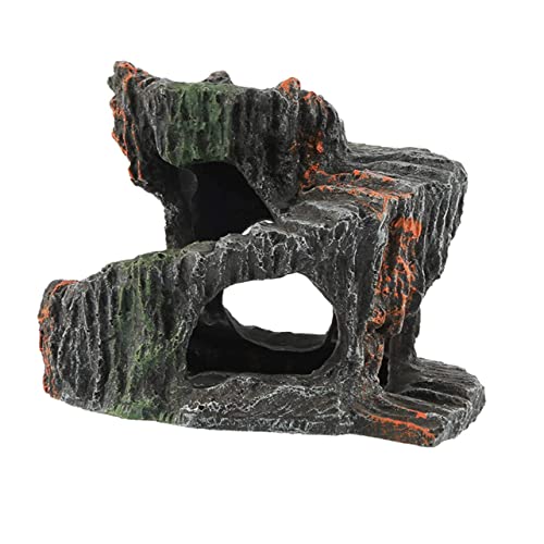 Toyvian 1Stück Dekorative Schildkröten Kletterplattform aus Harz Wasserschildkröten Zubehör für Aquarien zu Installieren Design für Terrarien von Toyvian