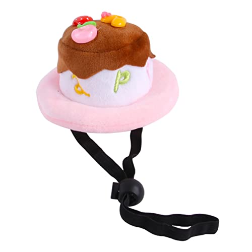 Toyvian 1Stück Einstellbare Kuchenform Haustierkappe Für Geburtstagsfeiern Weicher Plüsch Hut Für Katzen Für Tägliches von Toyvian
