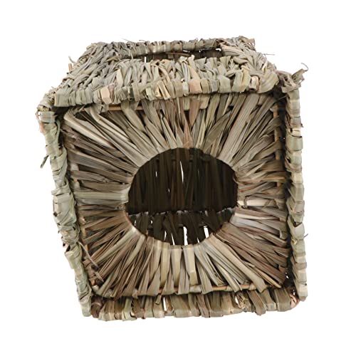 Toyvian 1Stück Faltbares Nest aus Stroh für Haustiere Gemütliches Schlafhaus für Zwergkaninchen Meerschweinchen Chinchillas Sicheres und Natürliches Material Beige Toyvian 1Stück Faltbares Nest aus Stroh für Haustiere Gemütliches Schlafhaus für Zwergkaninchen Meerschweinchen Chinchillas Sicheres und Natürliches Material Beige von Toyvian
