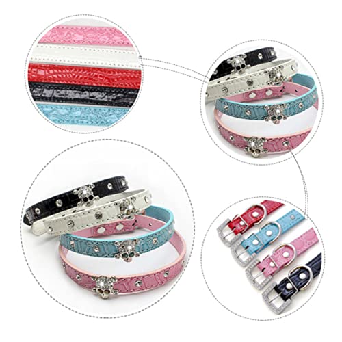 Toyvian 1Stück Halloween Haustierhalsband mit Stilvollem Schädeldesign und Kristallen Verstellbar für Outdoor Events und Partys Toyvian 1Stück Halloween Haustierhalsband mit Stilvollem Schädeldesign und Kristallen Verstellbar für Outdoor Events und Partys von Toyvian