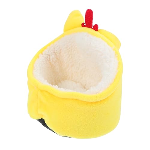 Toyvian 1Stück Haustierhamster Nest aus Warmes und Bequemes Kleintierbett für Hamster Meerschweinchen Schlafnest zu Reinigen von Toyvian