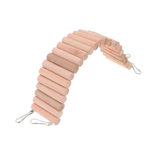 Toyvian 1Stück Hölzerne Kletterleiter für Reptilien Multifunktionale Versteckhöhle für Hamster Eidechsen und Schildkröten Umweltfreundliches Langlebiges Toyvian 1Stück Hölzerne Kletterleiter für Reptilien Multifunktionale Versteckhöhle für Hamster Eidechsen und Schildkröten Umweltfreundliches Langlebiges von Toyvian