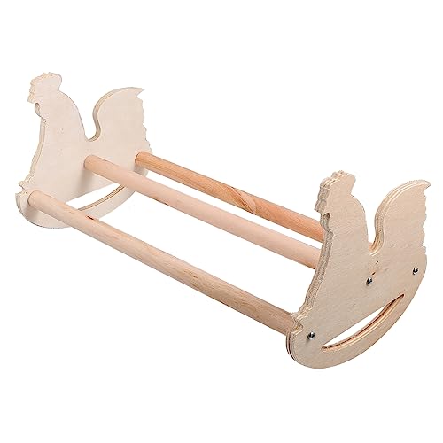 Toyvian Hühnerholzständer Für Haustiere Zuverlässiger Hühnerständer Hühnerstangenhalter Aus Holz Sicherer Für Vögel Und Hühner Fein Poliert Glatt Grate von Toyvian
