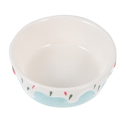 Toyvian 1Stück Keramische Futter und Wasserschüssel für Hamster rutschfest zu Reinigen für Kleine Haustiere Wie Chinchillas Langlebiges Material Fütterung von Toyvian