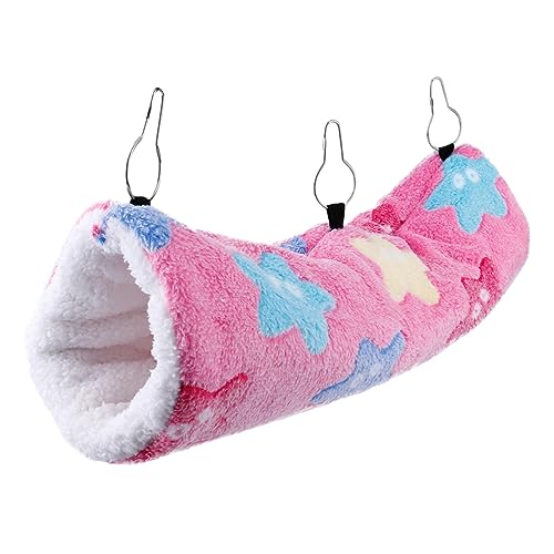 Toyvian 1Stück Kleine Haustier Hängematte Kuscheltunnel für Hamster Warmes Versteck für Meerschweinchen und Chinchillas aus Hochwertigem Material mit Stabilem Aufhängeband Toyvian 1Stück Kleine Haustier Hängematte Kuscheltunnel für Hamster Warmes Versteck für Meerschweinchen und Chinchillas aus Hochwertigem Material mit Stabilem Aufhängeband von Toyvian