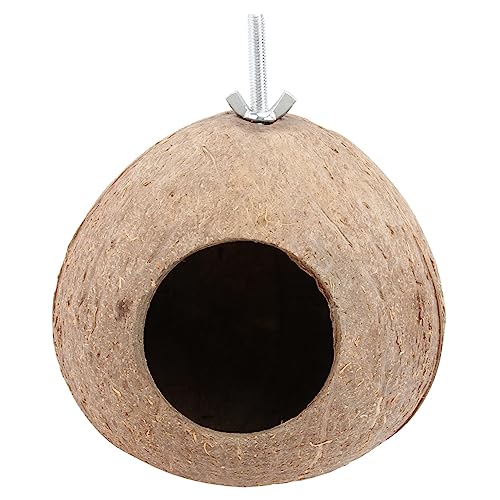 Toyvian 1Stück Kürbisförmiges Kokosnuss Vogelhaus für Kleine Kreatives Hängendes aus Natürlichem Material Schützend und Langlebig für Kanarienvögel Papageien und Andere Toyvian 1Stück Kürbisförmiges Kokosnuss Vogelhaus für Kleine Kreatives Hängendes aus Natürlichem Material Schützend und Langlebig für Kanarienvögel Papageien und Andere von Toyvian