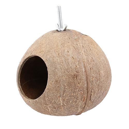 Toyvian 1Stück Kürbisförmiges Vogelhaus Aus Kokosnuss Schale Handgefertigtes Für Garten Dekoration Sicherer Rückzugsort Für Kleine Wie Kanarienvögel Und Papageien Langlebig Toyvian 1Stück Kürbisförmiges Vogelhaus Aus Kokosnuss Schale Handgefertigtes Für Garten Dekoration Sicherer Rückzugsort Für Kleine Wie Kanarienvögel Und Papageien Langlebig von Toyvian