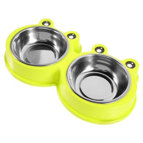 Toyvian 1Stück Pet Futter und Wassernapf für Katzen und Kleine rutschfeste Doppelnapf mit Design Langlebig und Sicher für Langsames Fressen Toyvian 1Stück Pet Futter und Wassernapf für Katzen und Kleine rutschfeste Doppelnapf mit Design Langlebig und Sicher für Langsames Fressen von Toyvian
