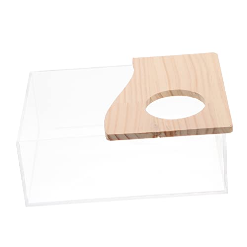 Toyvian 1Stück Transparente Hamster Toilette Sandbad Box Für Kleine Haustiere Duschbecken Für Hamster Und Kleine Nager Toyvian 1Stück Transparente Hamster Toilette Sandbad Box Für Kleine Haustiere Duschbecken Für Hamster Und Kleine Nager von Toyvian