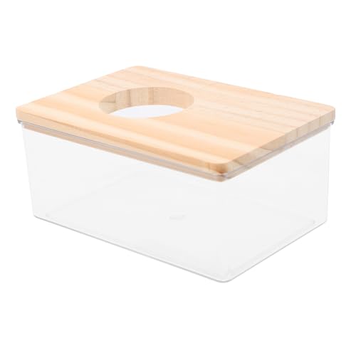 Toyvian 1Stück Transparente Hamster Toilette und Sandbadewanne für Kleine Haustiere zu Reinigen Atmungsaktiv und Sicher für Hamster und Mäuse Toyvian 1Stück Transparente Hamster Toilette und Sandbadewanne für Kleine Haustiere zu Reinigen Atmungsaktiv und Sicher für Hamster und Mäuse von Toyvian