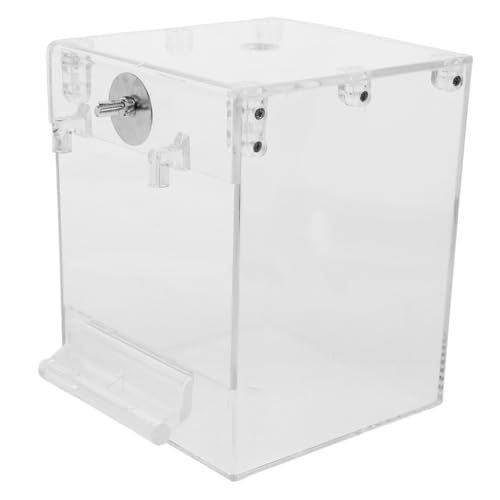 Toyvian 1Stück Vogelbadewanne für Käfige Hängende Duschbox aus Umweltfreundlichem Material für Kleine Wie Papageien und Kanarienvögel Zubehör zur Federnpflege Toyvian 1Stück Vogelbadewanne für Käfige Hängende Duschbox aus Umweltfreundlichem Material für Kleine Wie Papageien und Kanarienvögel Zubehör zur Federnpflege von Toyvian