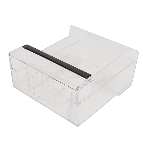 Toyvian 1Stück Vogelfutterspender mit Saugnapf Outdoor Lebensmittelspender für Kompakte und Praktische Fütterungslösung zu Installieren aus Robustem von Toyvian