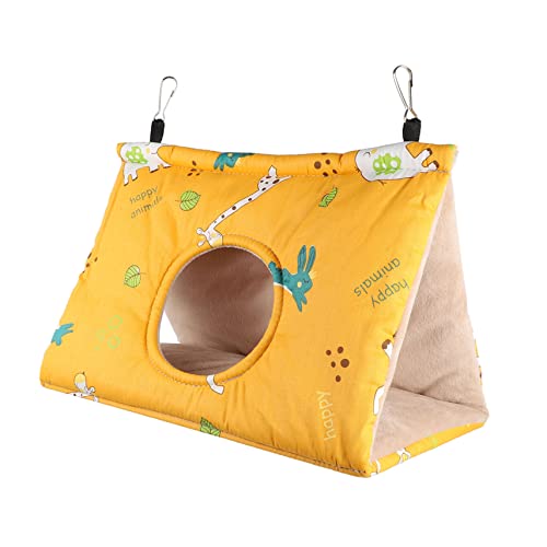Toyvian 1Stück Vogelnest Hängematte aus Baumwolle Warmes Schlafbett für Haustier Vögel Komfortabel und Langlebig mit Sicherem Hängenden Design Gelb mit Rundloch Toyvian 1Stück Vogelnest Hängematte aus Baumwolle Warmes Schlafbett für Haustier Vögel Komfortabel und Langlebig mit Sicherem Hängenden Design Gelb mit Rundloch von Toyvian