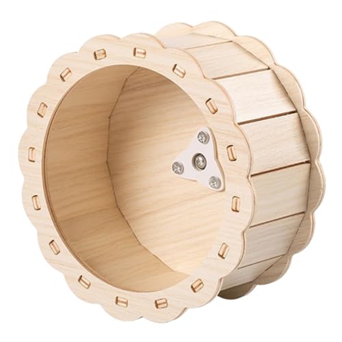 Toyvian Hamsterrad aus Holz für Kleine Haustiere Geräuscharmes Laufrad für Hamster Ratten und Kleintiere Trainingsspielzeug für Innenbereich Toyvian Hamsterrad aus Holz für Kleine Haustiere Geräuscharmes Laufrad für Hamster Ratten und Kleintiere Trainingsspielzeug für Innenbereich von Toyvian