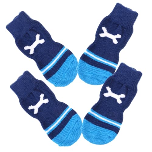 Toyvian 2 Paare rutschfeste Hundesocken Atmungsaktive Leichte Baumwollsocken für Outdoor Pfotenschutz gegen Kälte und Schmutz Einfach Anzuziehen Kompakte Tragbare Haustierzubehör Toyvian 2 Paare rutschfeste Hundesocken Atmungsaktive Leichte Baumwollsocken für Outdoor Pfotenschutz gegen Kälte und Schmutz Einfach Anzuziehen Kompakte Tragbare Haustierzubehör von Toyvian