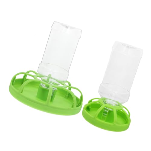Toyvian 2 Sets große Kapazität Wachtel-Futterstation Küken Futterspender und Tränke Geflügel Futterspender Kein Abfall Kleine Hühner Vogelschale für Käfig Toyvian 2 Sets große Kapazität Wachtel-Futterstation Küken Futterspender und Tränke Geflügel Futterspender Kein Abfall Kleine Hühner Vogelschale für Käfig von Toyvian