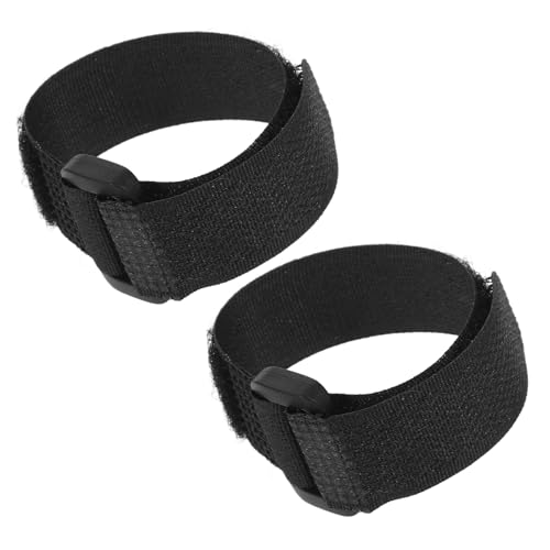 Toyvian 2 Stück Anti-verhaken-hahnhalsband Krähe Ersatz Für Geflügelbänder Gürtel Ersetzen Kräht Wiederverwendbar Krähsicheres Halsband Hahn-ersatzhalsbänder Hahn Halsband Nylon Black von Toyvian