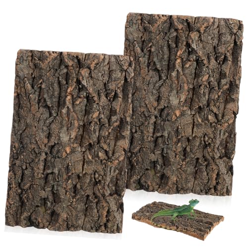 Toyvian 2 Stück Aquarium Dekoration Fisch Aquarium Dekoration Kork Hintergrund Reptilien Aquarium Mittelstück Reptilien Kork Fell Baumrinde Terrarium Aquarium Ornamente Toyvian 2 Stück Aquarium Dekoration Fisch Aquarium Dekoration Kork Hintergrund Reptilien Aquarium Mittelstück Reptilien Kork Fell Baumrinde Terrarium Aquarium Ornamente von Toyvian