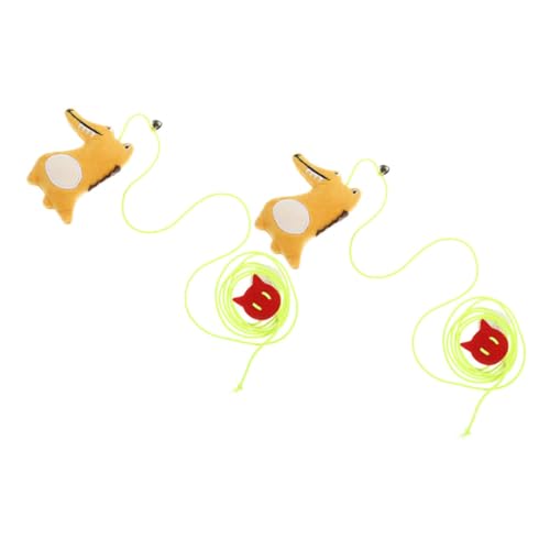 Toyvian 2 Stück Ausziehbares Katzenspielzeug Lustiges Interaktives für Katzen und Kätzchen und Hängend Fördert Bewegung und Beschäftigung für Training Toyvian 2 Stück Ausziehbares Katzenspielzeug Lustiges Interaktives für Katzen und Kätzchen und Hängend Fördert Bewegung und Beschäftigung für Training von Toyvian
