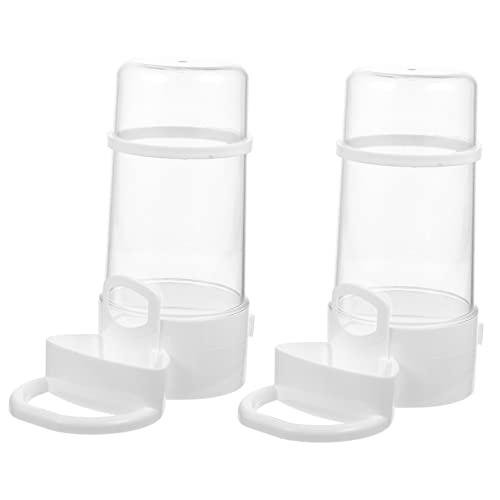 Toyvian 2 Stück Automatisches Fütterungsgerät Wasserspender für Vögel Trinker Vogelhäuschen zum Aufhängen im Freien Hamster zubehör Vogelzubehör Vogelhäuschen für den Haushalt Plastik Weiß Toyvian 2 Stück Automatisches Fütterungsgerät Wasserspender für Vögel Trinker Vogelhäuschen zum Aufhängen im Freien Hamster zubehör Vogelzubehör Vogelhäuschen für den Haushalt Plastik Weiß von Toyvian