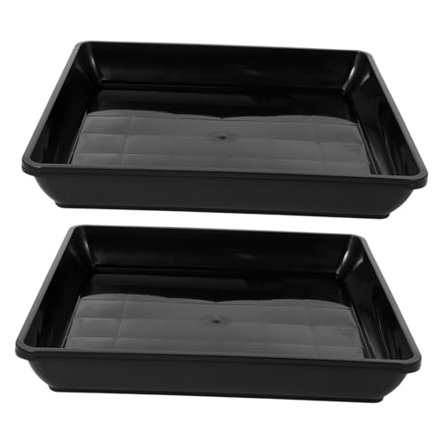 Toyvian 2 Stück Kunststoff Untersetzer für Blumentöpfe Quadratische Tropfschalen für und Außen Langlebig Wasserfest für Pflanzenpflege Toyvian 2 Stück Kunststoff Untersetzer für Blumentöpfe Quadratische Tropfschalen für und Außen Langlebig Wasserfest für Pflanzenpflege von Toyvian