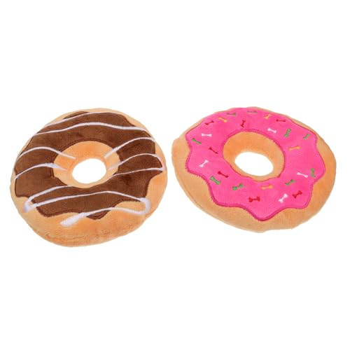 Toyvian 2 Stück Donut Plüschtiere Interaktives Donut Hundespielzeug Haustierspielzeug Plüschspielzeug Für Hunde Zahnen Stofftier Zum Kauen Von Hunden Welpen Beißspielzeug Hunde Toyvian 2 Stück Donut Plüschtiere Interaktives Donut Hundespielzeug Haustierspielzeug Plüschspielzeug Für Hunde Zahnen Stofftier Zum Kauen Von Hunden Welpen Beißspielzeug Hunde von Toyvian