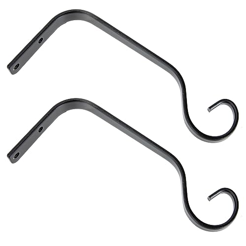 Toyvian 2 Stück Eisen Wandhaken für Blumenkübel Robuste Aufhängung mit Elegantem Bogen für Garten Outdoor Dekoration für Laternen und Pflanzen Toyvian 2 Stück Eisen Wandhaken für Blumenkübel Robuste Aufhängung mit Elegantem Bogen für Garten Outdoor Dekoration für Laternen und Pflanzen von Toyvian