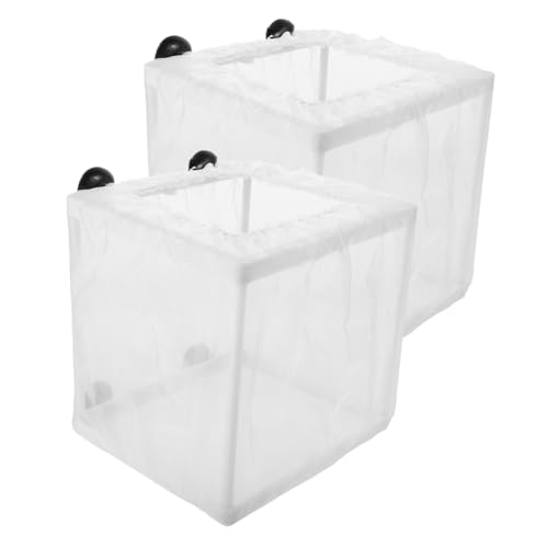 Toyvian 2 Stück Fischzuchtbox mit Feinem Netz Transparente Laichkasten für Aquarium Schwimmende Isolationsbox für Guppy Betta Clownfisch Einfache Verbesserte Wasserzirkulation Toyvian 2 Stück Fischzuchtbox mit Feinem Netz Transparente Laichkasten für Aquarium Schwimmende Isolationsbox für Guppy Betta Clownfisch Einfache Verbesserte Wasserzirkulation von Toyvian