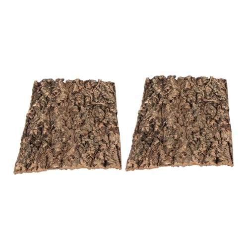 Toyvian 2 Stück Fütterungsbox Terrarium zubehör Plattform aus Reptilienrinde aus Baumrinde für Terrarien Zubehör für Aquarien klettert auf Baumrinde Light Brown Toyvian 2 Stück Fütterungsbox Terrarium zubehör Plattform aus Reptilienrinde aus Baumrinde für Terrarien Zubehör für Aquarien klettert auf Baumrinde Light Brown von Toyvian