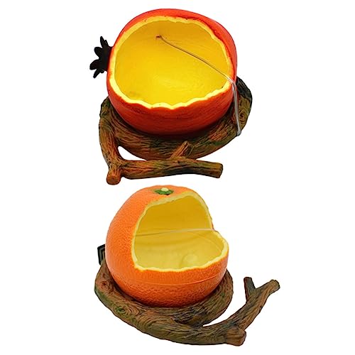 Toyvian 2 Stück Futterbox Vogelfutterkorb Papageienfutterspender Für Käfig Vogelkäfig Futterbecher Kleine Vogelkäfigschale Vogelfutterspender Für Draußen Vogelfutterschale von Toyvian