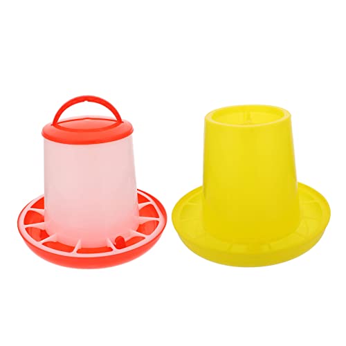 Toyvian 2 Stück Futtertröge für Geflügel Robuste und Praktische Futterstationen für Gänse Ausgezeichnete Reinigen für Landwirtschaft und Hobbyhaltung Toyvian 2 Stück Futtertröge für Geflügel Robuste und Praktische Futterstationen für Gänse Ausgezeichnete Reinigen für Landwirtschaft und Hobbyhaltung von Toyvian