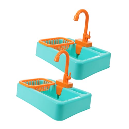 Toyvian 2 Stück Gemüsebecken Vogelbad Wasserspender Papagei Vogelbadewanne Papageien Badebehälter Vogelbadebehälter Vogelkäfig Badezubehör Hellgrün Kunststoff Toyvian 2 Stück Gemüsebecken Vogelbad Wasserspender Papagei Vogelbadewanne Papageien Badebehälter Vogelbadebehälter Vogelkäfig Badezubehör Hellgrün Kunststoff von Toyvian