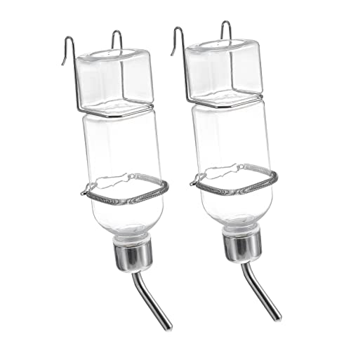 Toyvian 2 Stück Hängende Teilige Trinkflasche für Haustiere Auslaufsicherer Wasserbehälter für Meerschweinchen und Chinchillas Umweltfreundliches Design zu Installieren Optimal für Käfige Toyvian 2 Stück Hängende Teilige Trinkflasche für Haustiere Auslaufsicherer Wasserbehälter für Meerschweinchen und Chinchillas Umweltfreundliches Design zu Installieren Optimal für Käfige von Toyvian