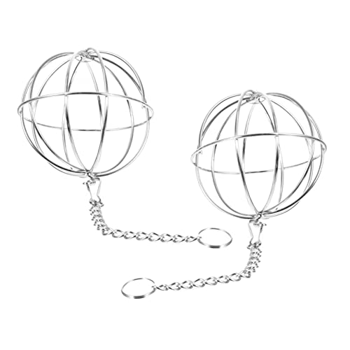 Toyvian 2 Stück Hängender Futterspender für Hühner Ballform Gemüse und Obstfeeder für Kleine Wie Hamster und Meerschweinchen Verwenden Toyvian 2 Stück Hängender Futterspender für Hühner Ballform Gemüse und Obstfeeder für Kleine Wie Hamster und Meerschweinchen Verwenden von Toyvian