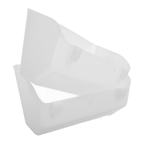 Toyvian 2 Stück Hängender Hühnerfutterspender Kunststoff Futtertrog für Geflügel und Strapazierfähig für Hühner und Entenzucht Bauernhof von Toyvian