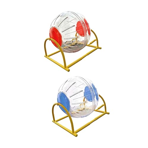 Toyvian 2 Stück Hamster Laufball Halterung für Kleine Haustiere Rutschfestes Design Fördert Bewegung für Hamster und Meerschweinchen Toyvian 2 Stück Hamster Laufball Halterung für Kleine Haustiere Rutschfestes Design Fördert Bewegung für Hamster und Meerschweinchen von Toyvian
