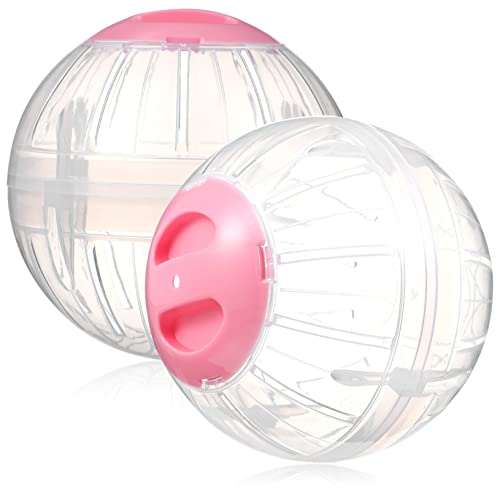 Toyvian 2 Stück Hamster Laufkugel Transparent Sperrmechanismus Robustes Plastik Leicht Tragbar Für Kleine Nager Fitness Stressabbau und Bewegungsspielzeug Toyvian 2 Stück Hamster Laufkugel Transparent Sperrmechanismus Robustes Plastik Leicht Tragbar Für Kleine Nager Fitness Stressabbau und Bewegungsspielzeug von Toyvian