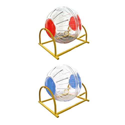 Toyvian 2 Stück Hamster Trainingsball für Kleintiere und Geruchlos für Hamster und Fördert Bewegung und Spaß Toyvian 2 Stück Hamster Trainingsball für Kleintiere und Geruchlos für Hamster und Fördert Bewegung und Spaß von Toyvian