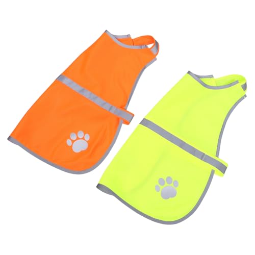 Toyvian 2 Stück Haustier Nachtweste Pet Safety Jacke Im Freien Haustier Nacht Walking Jacke Reflektierende Kleidung Für Haustiere Warnweste Mit Hoher Sichtbarkeit Hundglühweste Polyester Toyvian 2 Stück Haustier Nachtweste Pet Safety Jacke Im Freien Haustier Nacht Walking Jacke Reflektierende Kleidung Für Haustiere Warnweste Mit Hoher Sichtbarkeit Hundglühweste Polyester von Toyvian