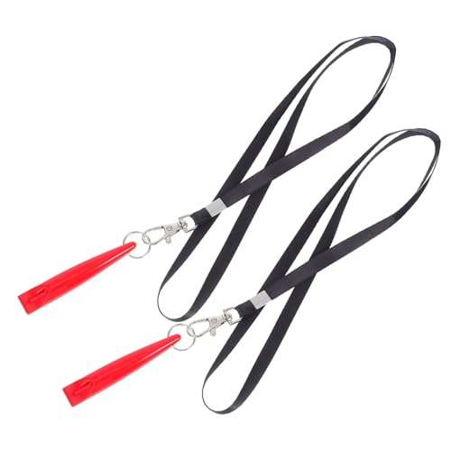 Toyvian 2 Stück Haustierausbildung Pfeife leise Hundepfeife Pfeifen mit Lanyard Heimtierbedarf für Hunde Hunderückrufpfeife Tierpfeife Hunderufpfeife Hundeausbildungsvorräte Plastik rot Toyvian 2 Stück Haustierausbildung Pfeife leise Hundepfeife Pfeifen mit Lanyard Heimtierbedarf für Hunde Hunderückrufpfeife Tierpfeife Hunderufpfeife Hundeausbildungsvorräte Plastik rot von Toyvian