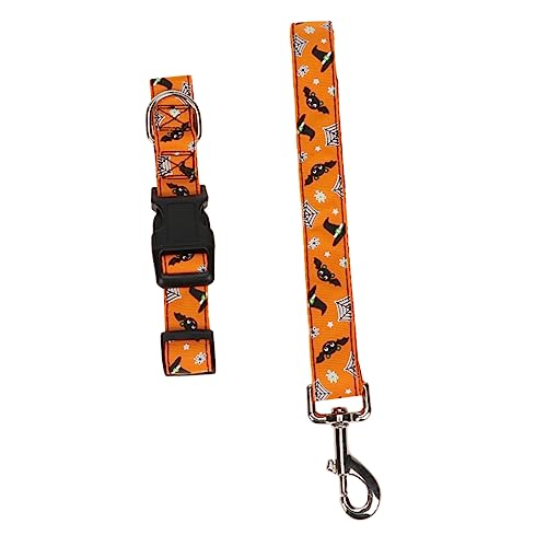 Toyvian 2 Stück Haustierhalsband für Hunde Coole hundehalsbänder Kragen Hundehalsband Schild Halloween-Haustierhalsbänder Junge Katzenhalsband Welpen Stoff Orange Toyvian 2 Stück Haustierhalsband für Hunde Coole hundehalsbänder Kragen Hundehalsband Schild Halloween-Haustierhalsbänder Junge Katzenhalsband Welpen Stoff Orange von Toyvian