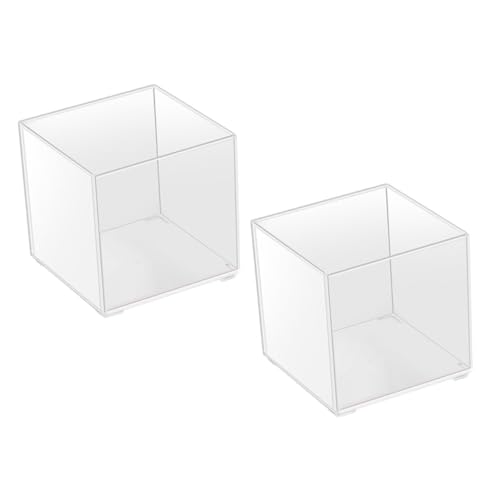 Toyvian 2 Stück Hydrokultur Pflanzenutensilienhalter Wachstumsvase Outdoor Terrarium Moos Ökologisches Gefäß Landschaftsbehälter Pflanzengefäß Ökologische Flasche Transparente von Toyvian