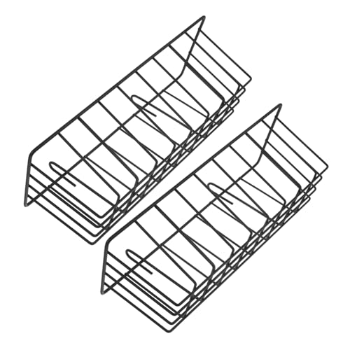 Toyvian 2 Stück Kaninchen Heuraufe Futterhalter aus Metall Klappbar und Leicht für Käfige Geeignet Atmungsaktiv und Langlebig für Hasen und Kleine Haustiere Wie Meerschweinchen von Toyvian
