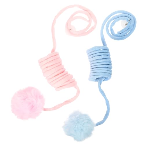 Toyvian 2 Stück Kaninchenhaarkugelspielzeug Haus Kätzchen Katze Wohnungskatzen Automatisches Katzenspielzeug Ball Kompaktes Katzenspielzeug Kätzchen Zubehör Katzenzubehör Plüsch Toyvian 2 Stück Kaninchenhaarkugelspielzeug Haus Kätzchen Katze Wohnungskatzen Automatisches Katzenspielzeug Ball Kompaktes Katzenspielzeug Kätzchen Zubehör Katzenzubehör Plüsch von Toyvian