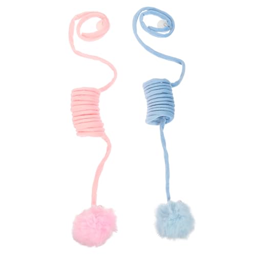 Toyvian 2 Stück Kaninchenhaarkugelspielzeug Interaktives Katzenspielzeug Katzentunnel Katze Wohnungskatzen Automatisches Katzenspielzeug Ball Kätzchen Katzenzubehör Plüsch Toyvian 2 Stück Kaninchenhaarkugelspielzeug Interaktives Katzenspielzeug Katzentunnel Katze Wohnungskatzen Automatisches Katzenspielzeug Ball Kätzchen Katzenzubehör Plüsch von Toyvian