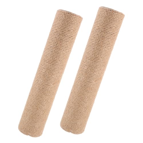 Toyvian 2 Stück Katzenbaum Kratzbaum Ersatz Sisal Kratzstange Für Katzen DIY Katzenzubehör Für Langanhaltenden Spaß Und Gesunde Krallen Toyvian 2 Stück Katzenbaum Kratzbaum Ersatz Sisal Kratzstange Für Katzen DIY Katzenzubehör Für Langanhaltenden Spaß Und Gesunde Krallen von Toyvian