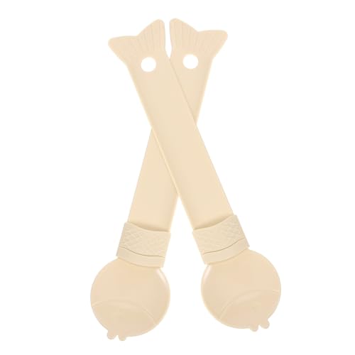 Toyvian 2 Stück Katzenfutterlöffel für Nassfutter und Leckerlis Lebensmittelechter Futterspender für Hunde und Katzen Spülmaschinenfest Multifunktionale Fütterungslösung Toyvian 2 Stück Katzenfutterlöffel für Nassfutter und Leckerlis Lebensmittelechter Futterspender für Hunde und Katzen Spülmaschinenfest Multifunktionale Fütterungslösung von Toyvian